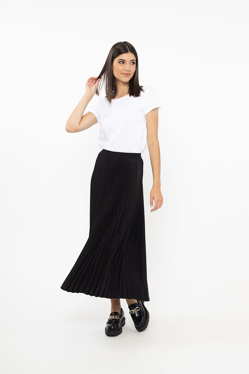 Sunray pleated hot sale maxi skirt