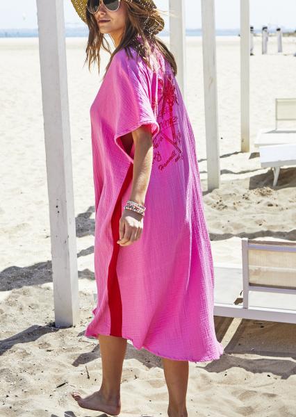 Resort Cheesecloth Beach Dress Pink - PREORDER DELIVERY END NOVEMBER