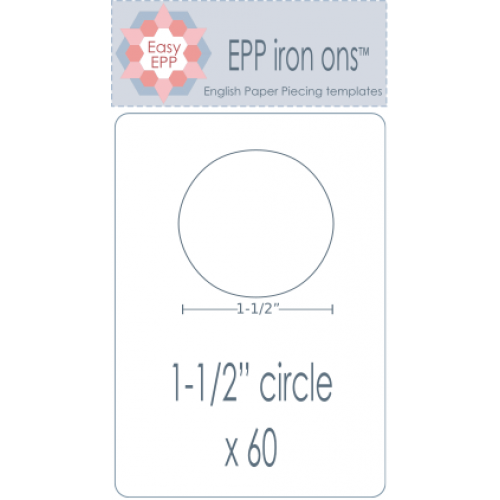 EPP Iron Ons 1 1/2"Circle x 60