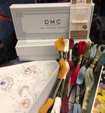 DMC Vintage Box - With Thread & Chart