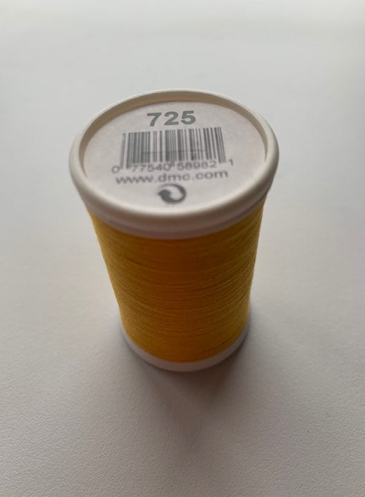 Quilting Cotton Thread Yellow 725