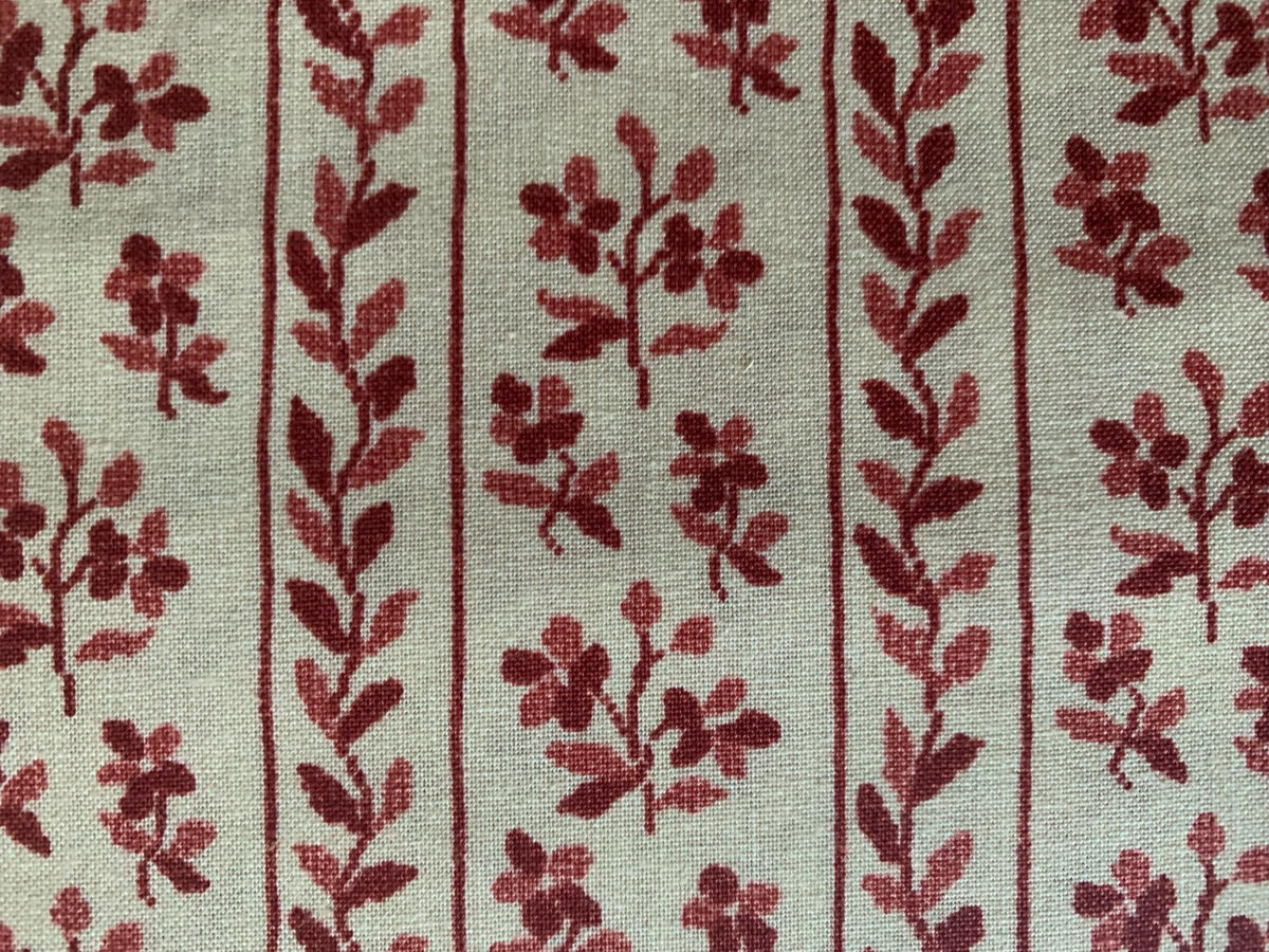 Pelouse Rouge Fabric