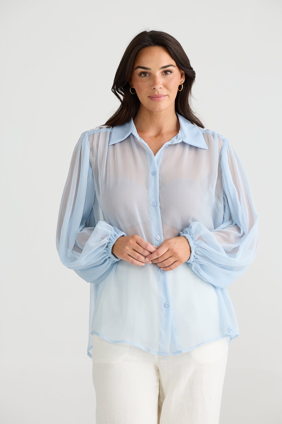 Eden Shirt Baby Blue