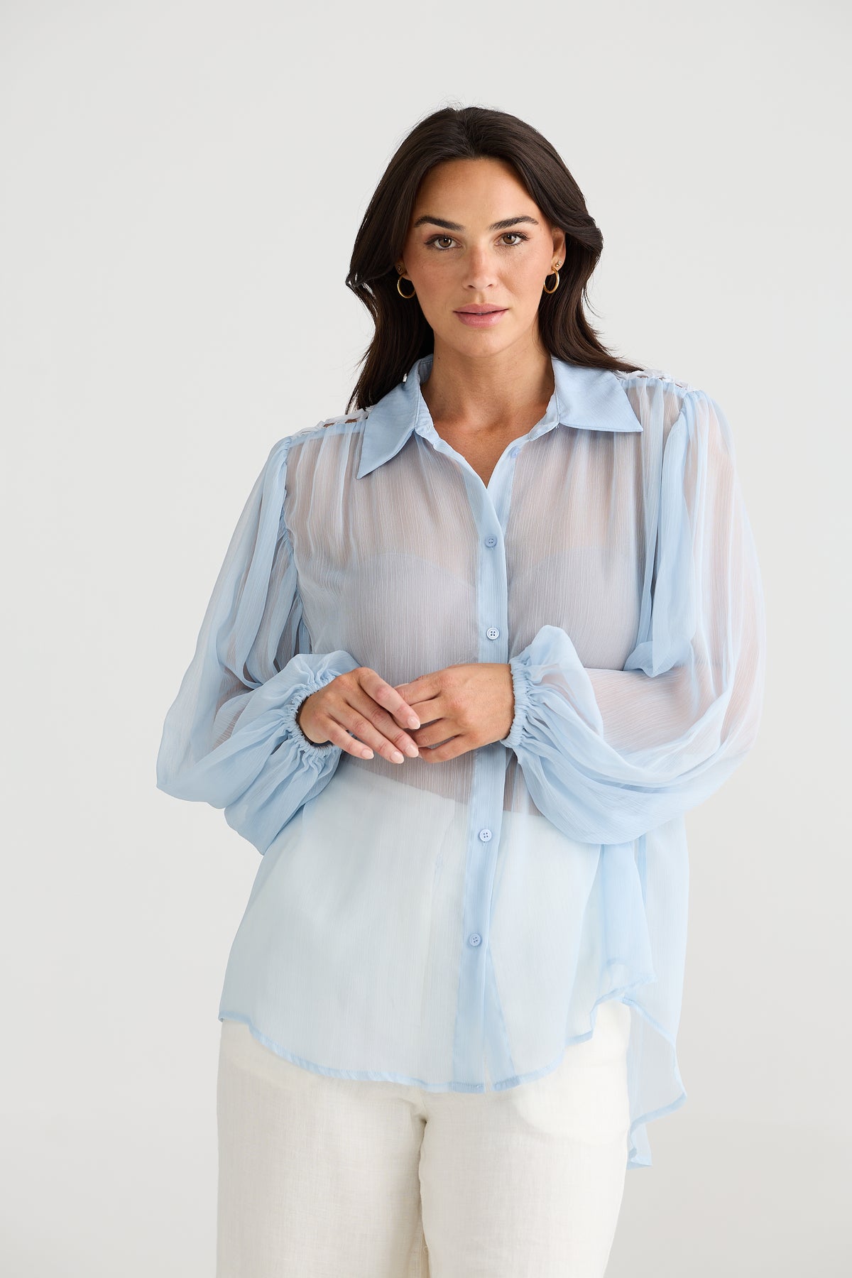 Eden Shirt Baby Blue