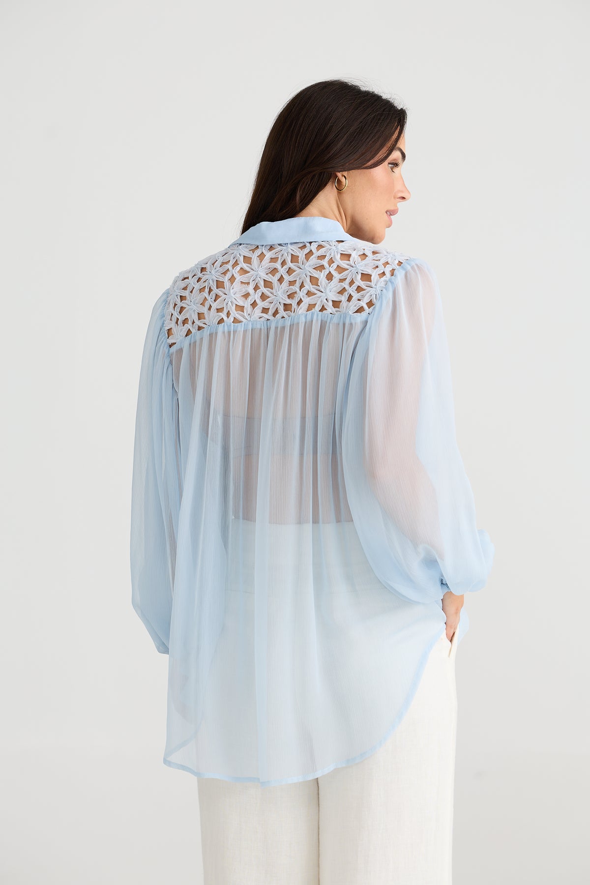 Eden Shirt Baby Blue