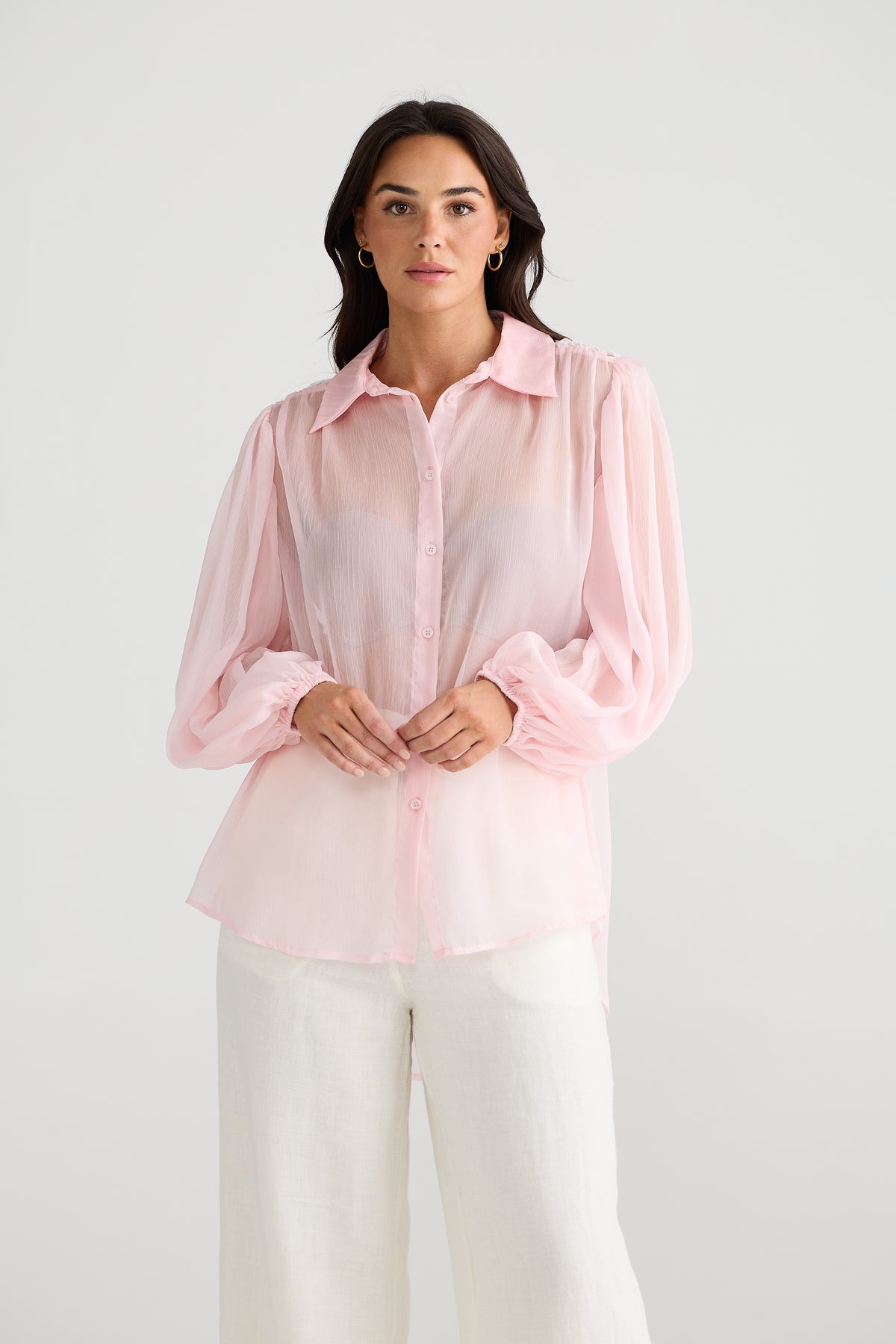 Eden Shirt Soft Pink