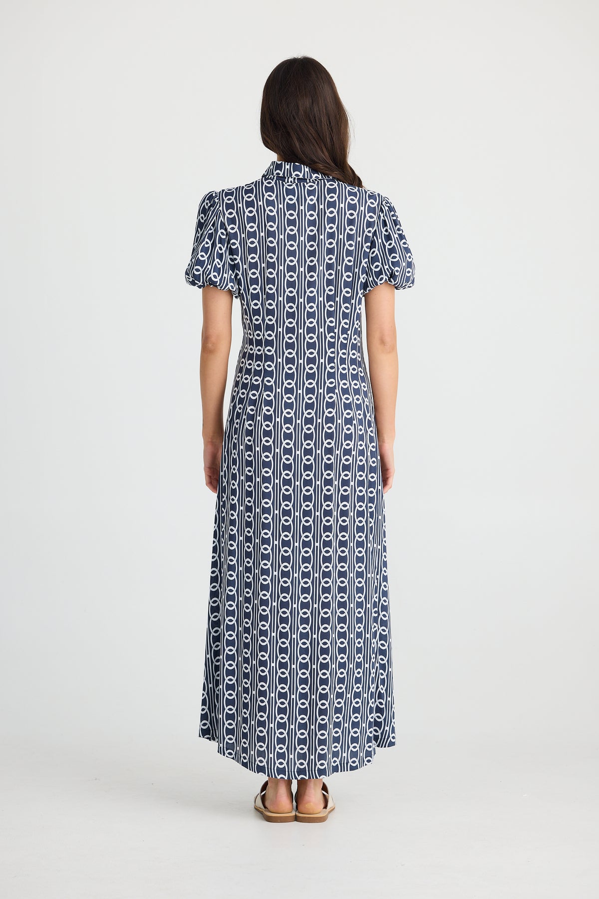 Maria Dress Navy Links