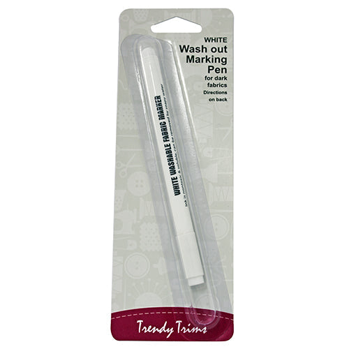 Wash Out Marking Pen - White