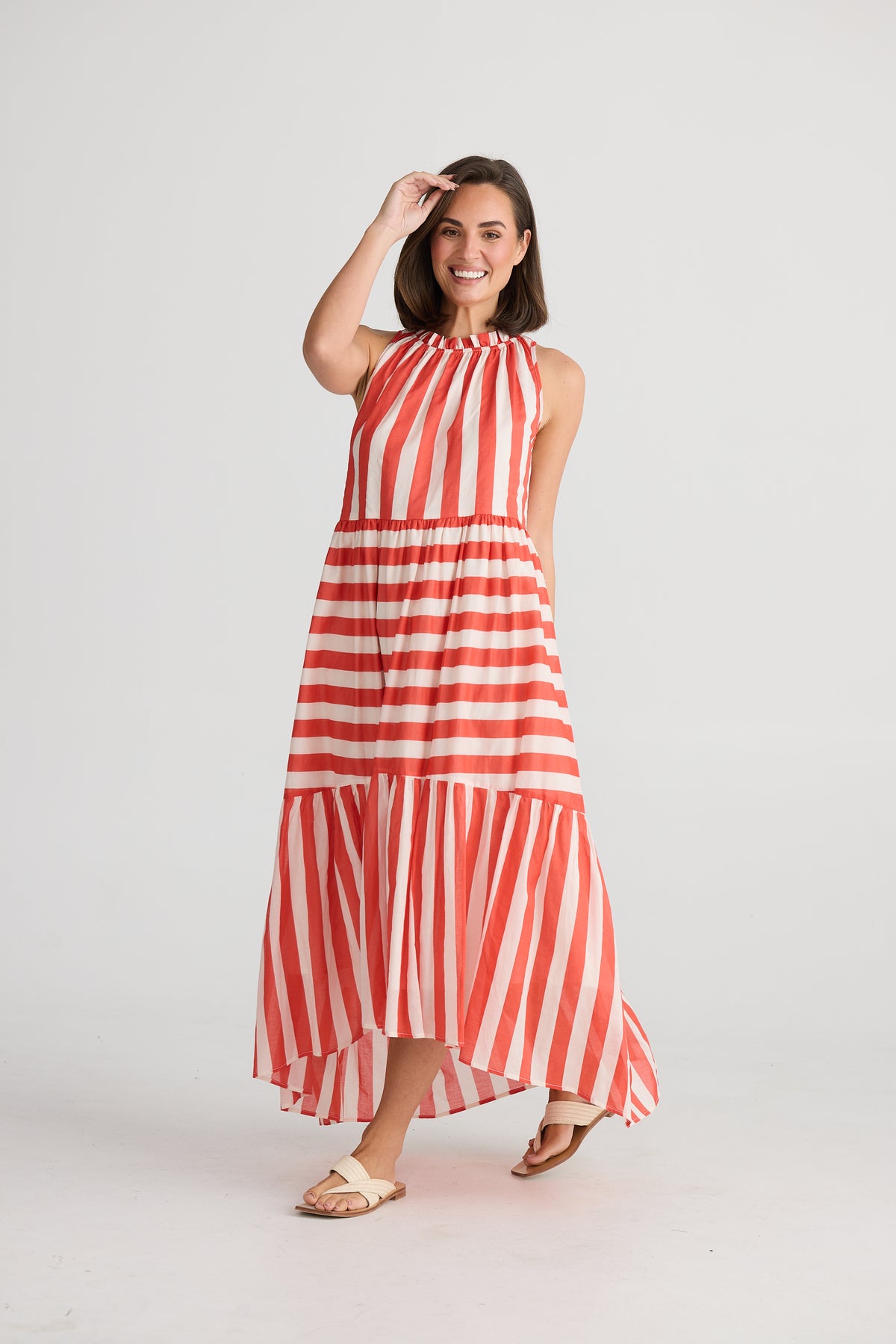 Margot Dress Noel Stripe