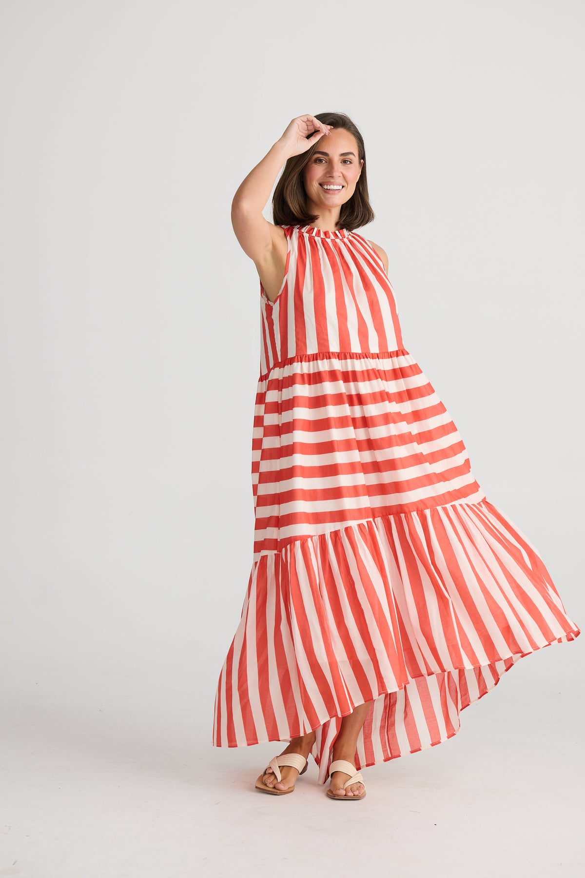 Margot Dress Noel Stripe