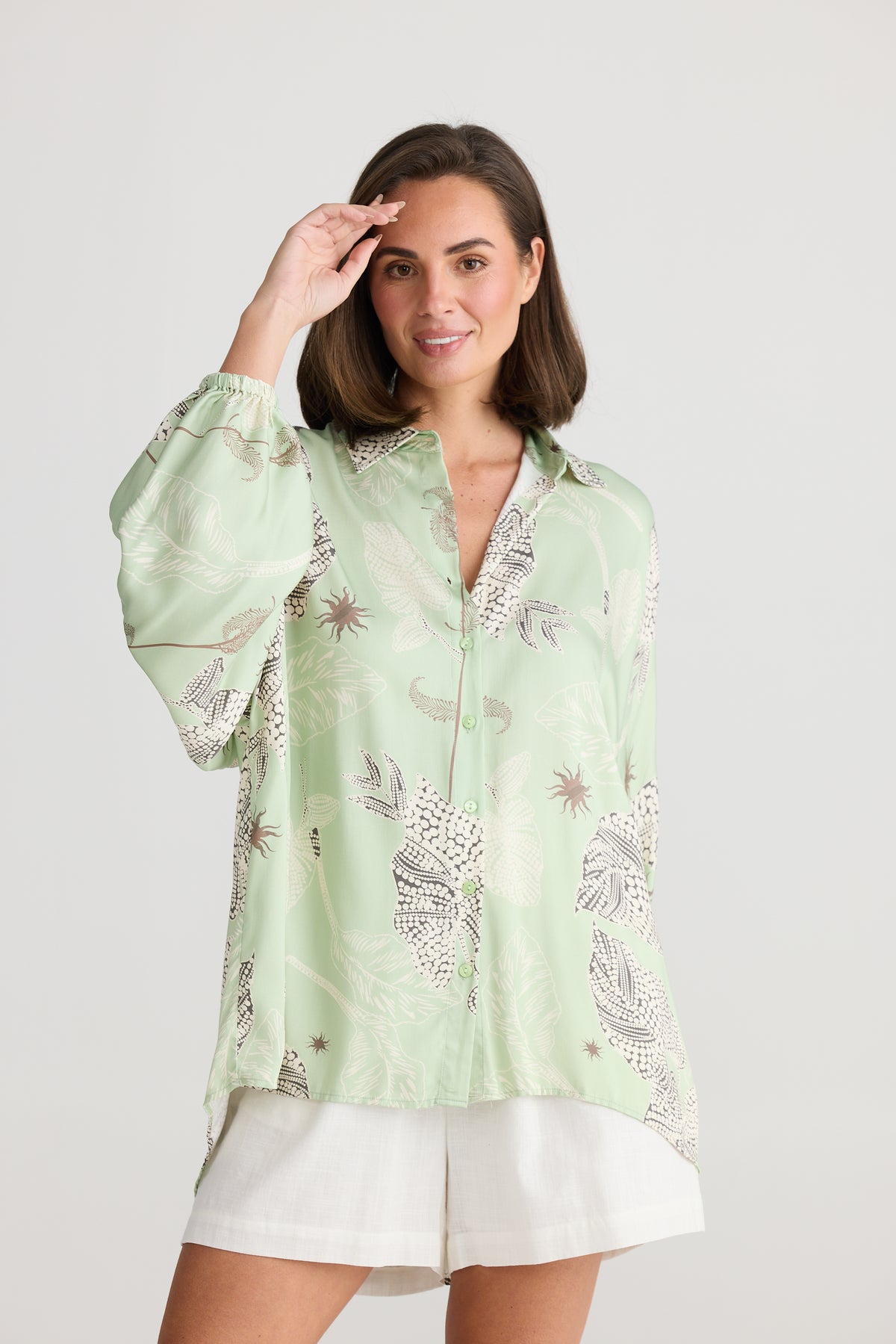 Cliffside Shirt Waterlily