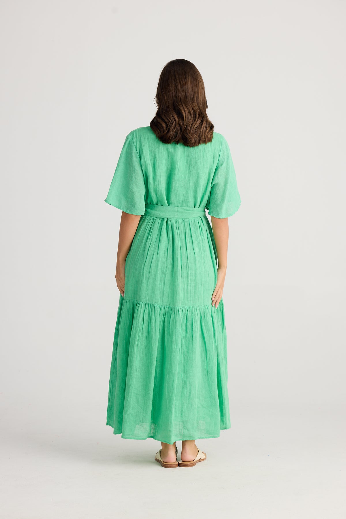 Lynwood Dress Apple Gauze