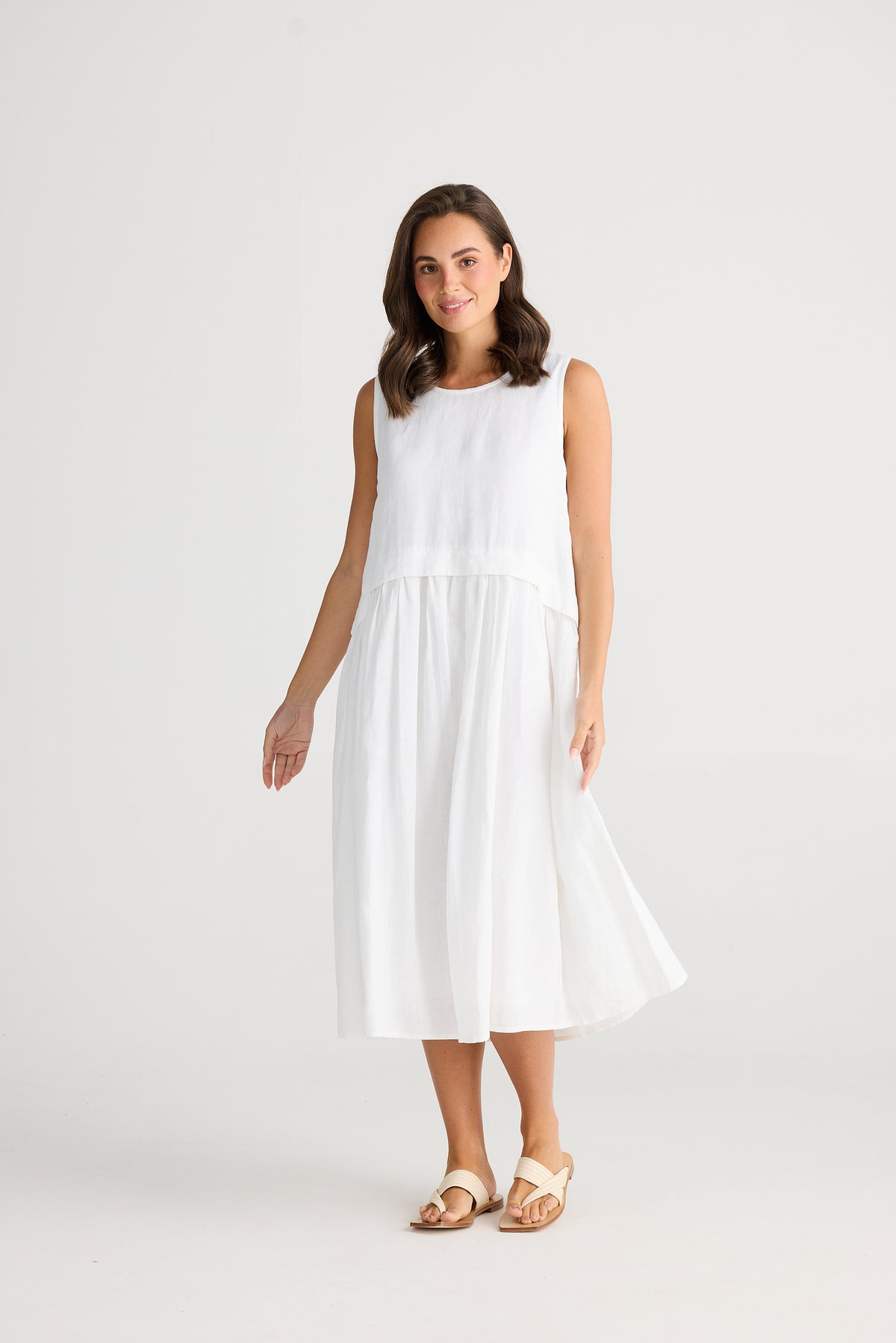 St Tropez Dress White