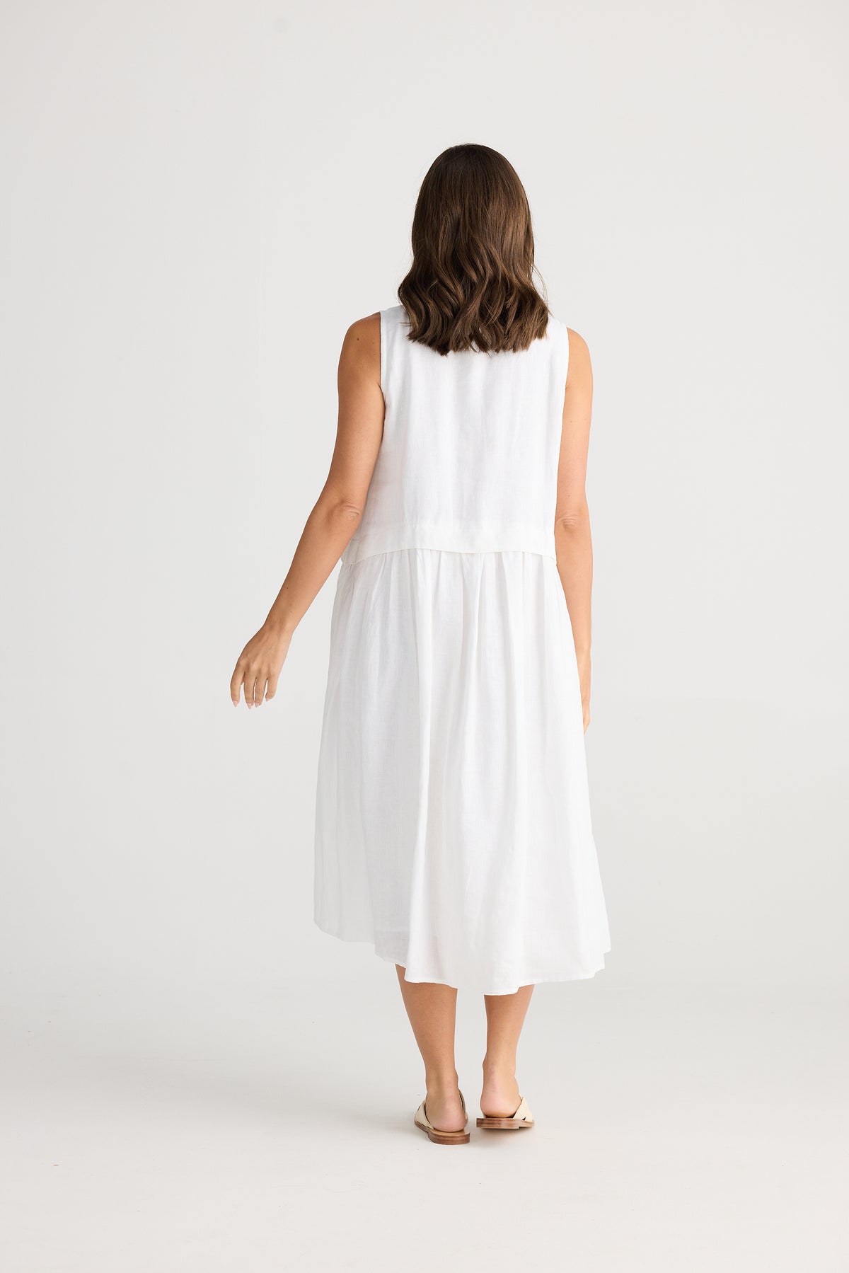 St Tropez Dress White