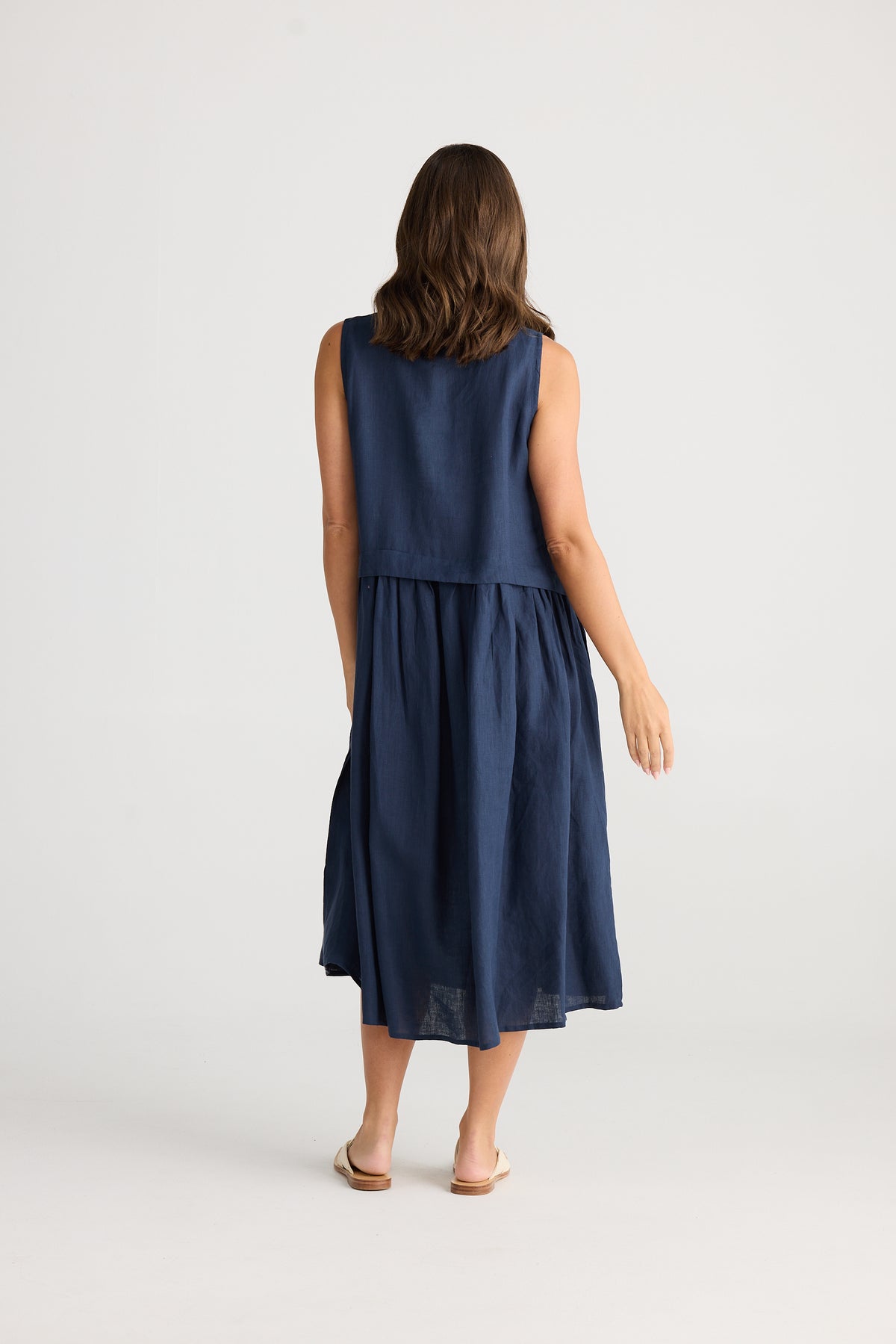 St Tropez Dress Navy