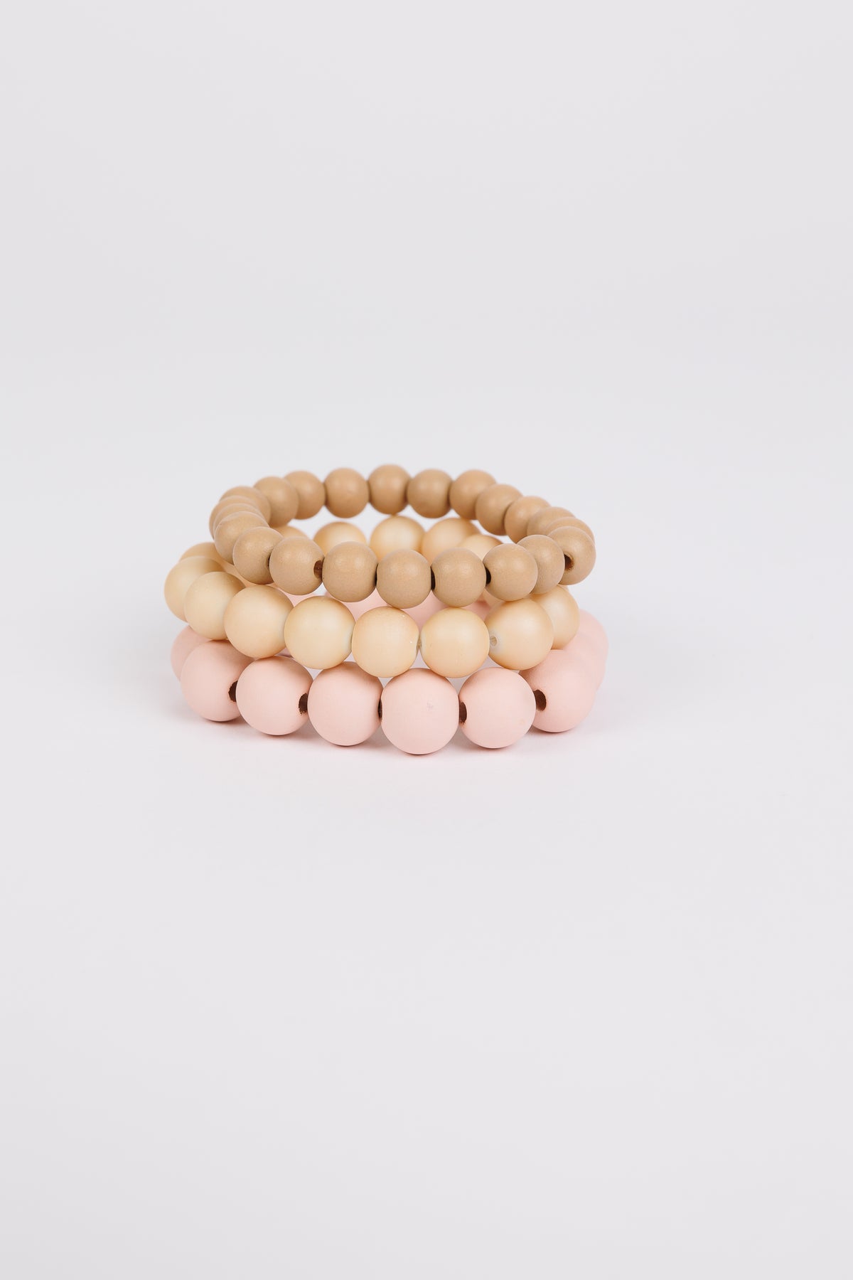 Wonder Stack Bracelet Light Pink