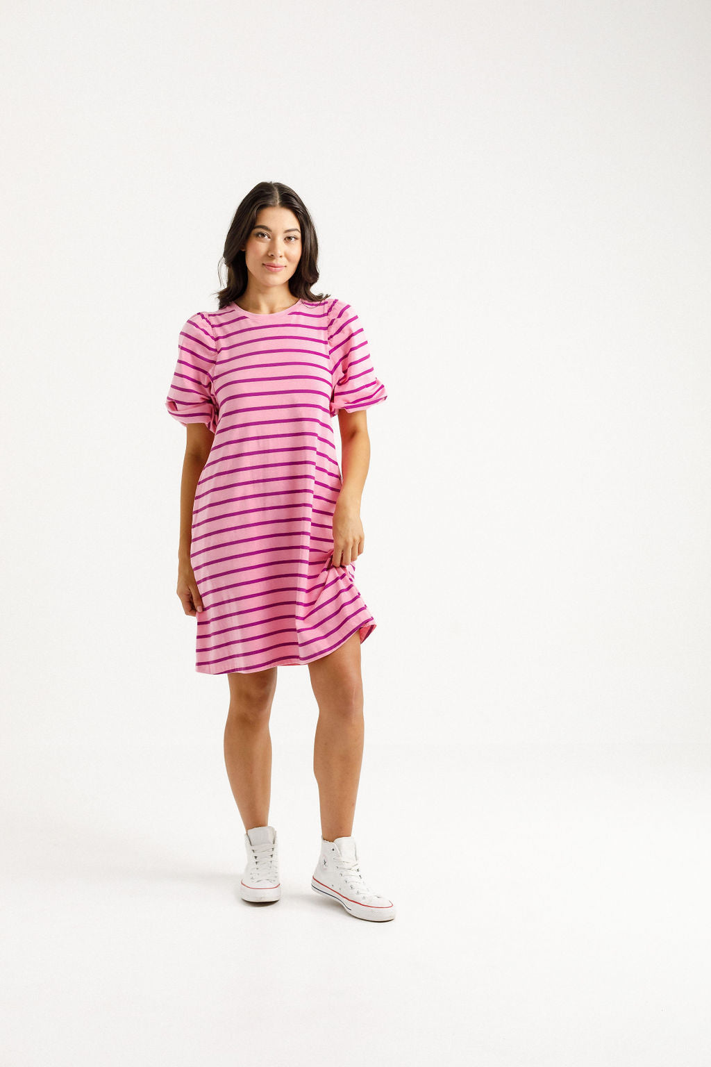 Ivy Dress Candy Stripe