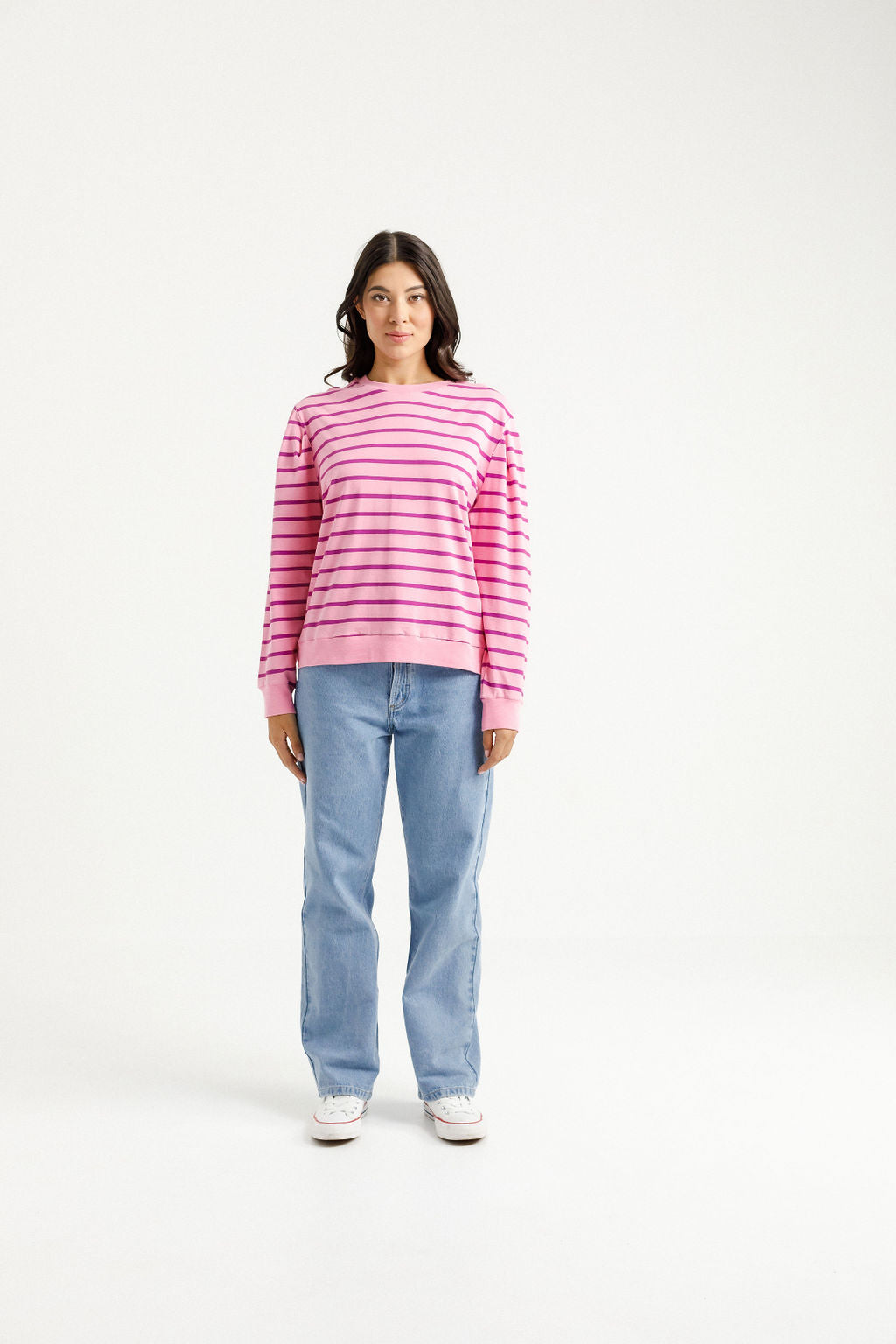 Wylder Long Sleeve Tee Candy Stripe