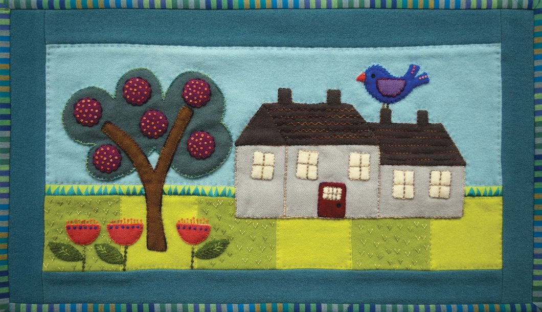 House Table Runner - Efina Thread Pack