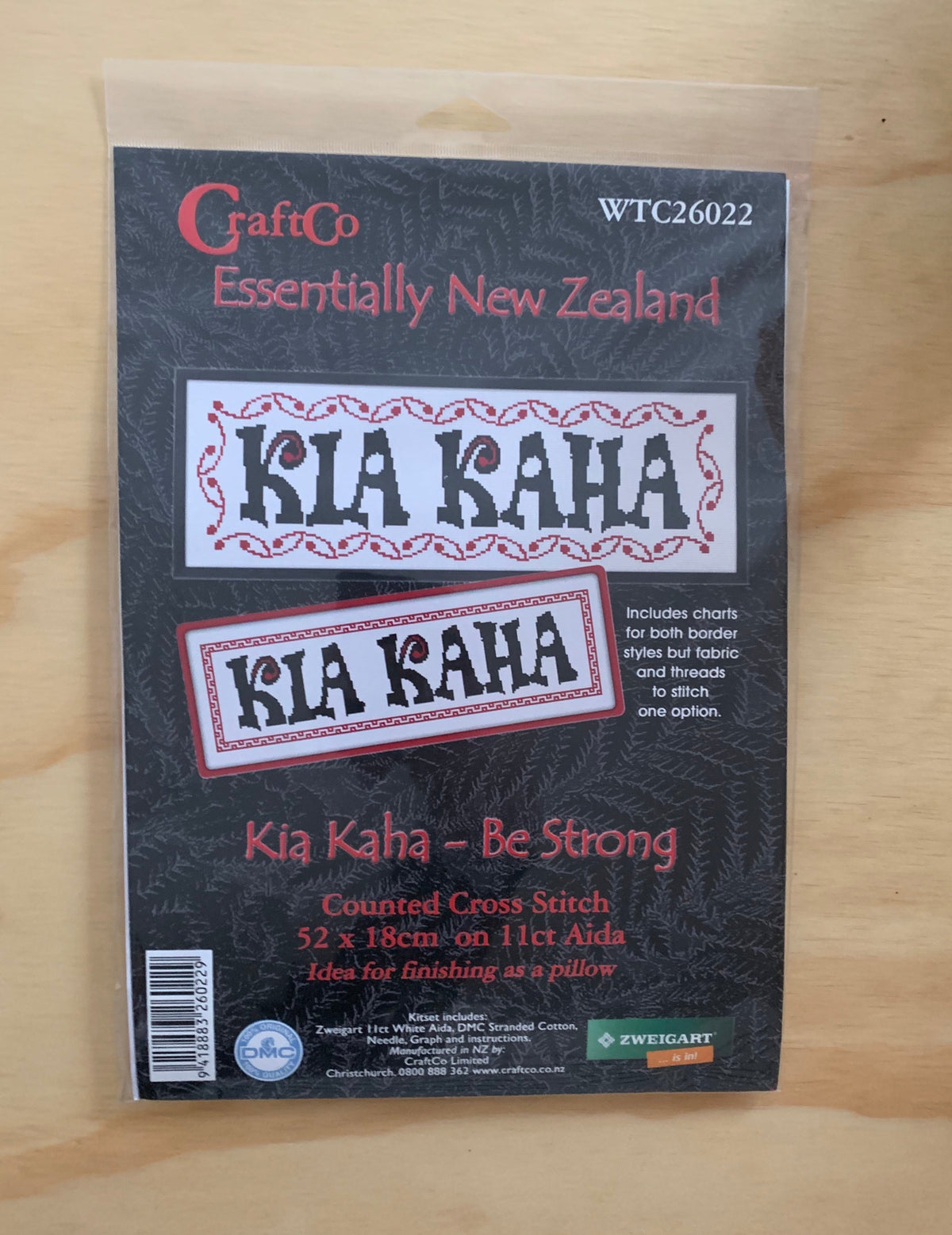 Kia Kaha Cross Stitch