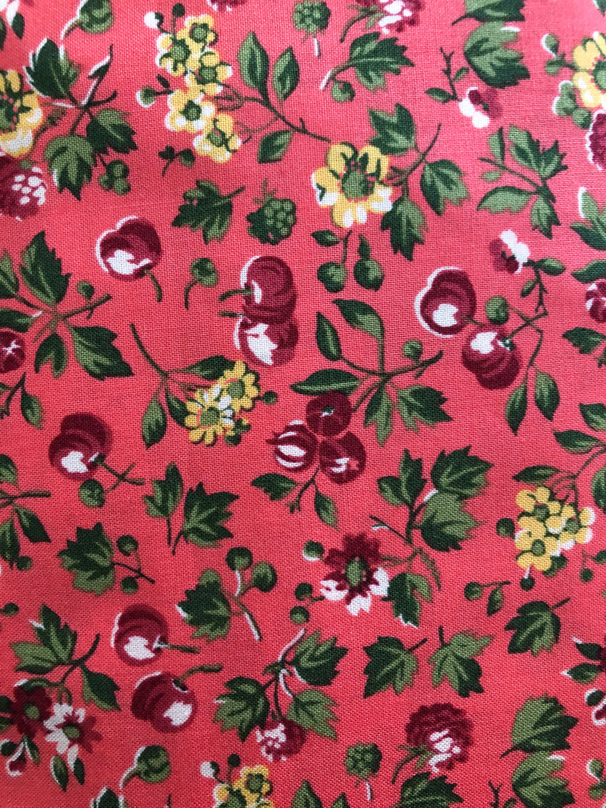 Liberty Wild Cherry B Fabric