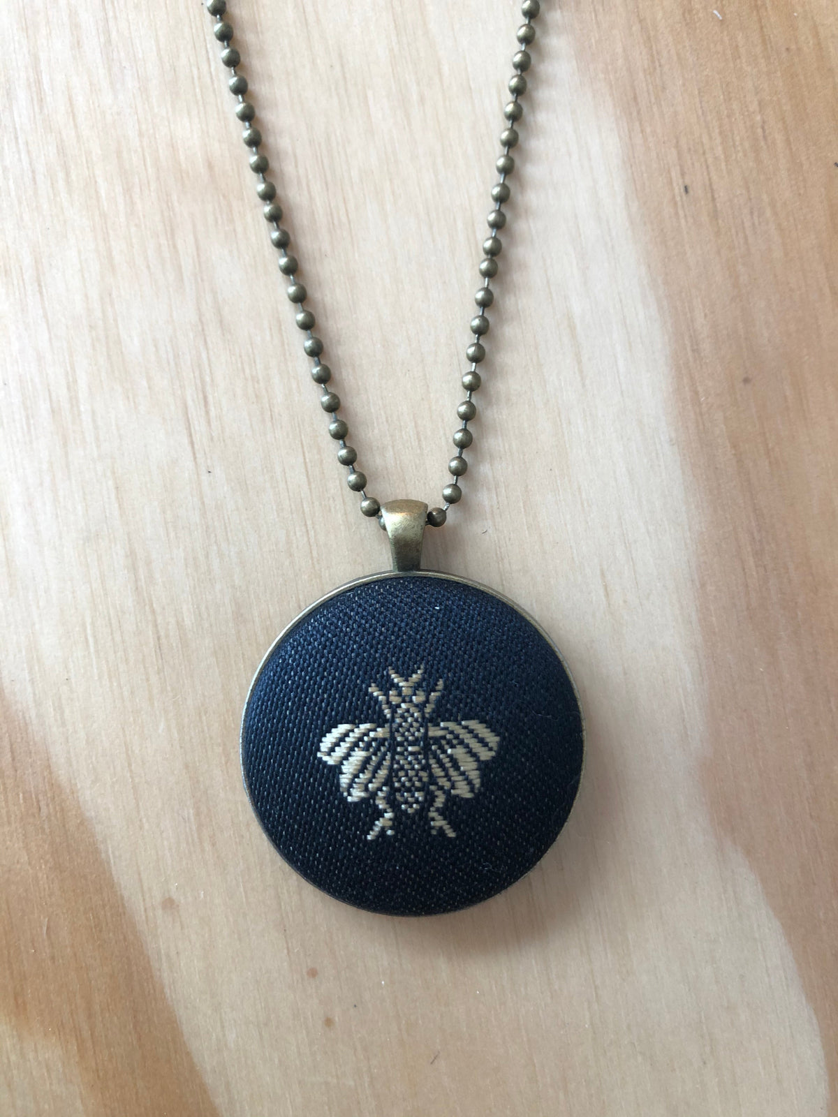 Black Bee Necklace