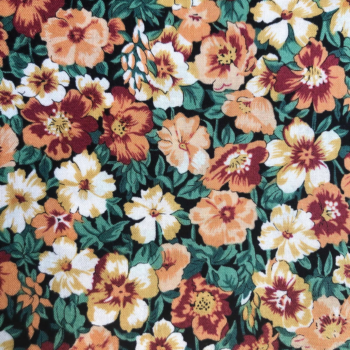 Liberty Peach Bloom Fabric - B