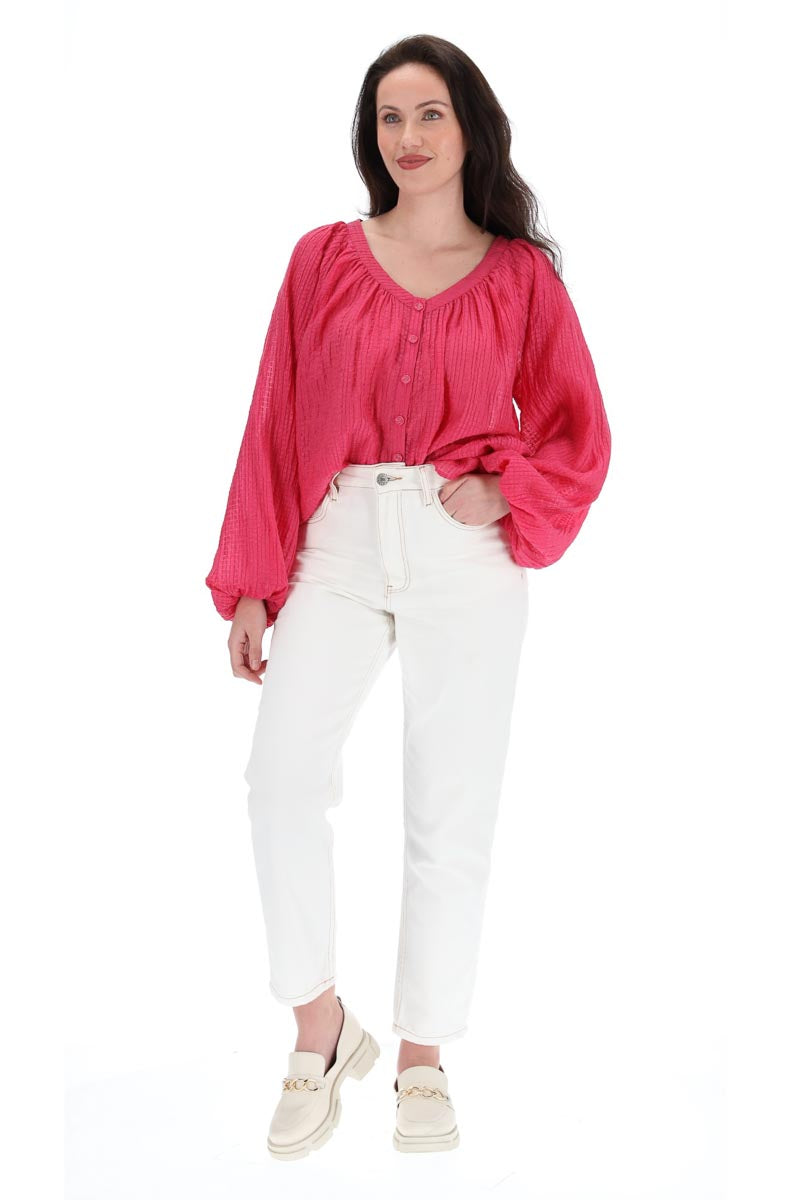 Milana Top Bright Pink