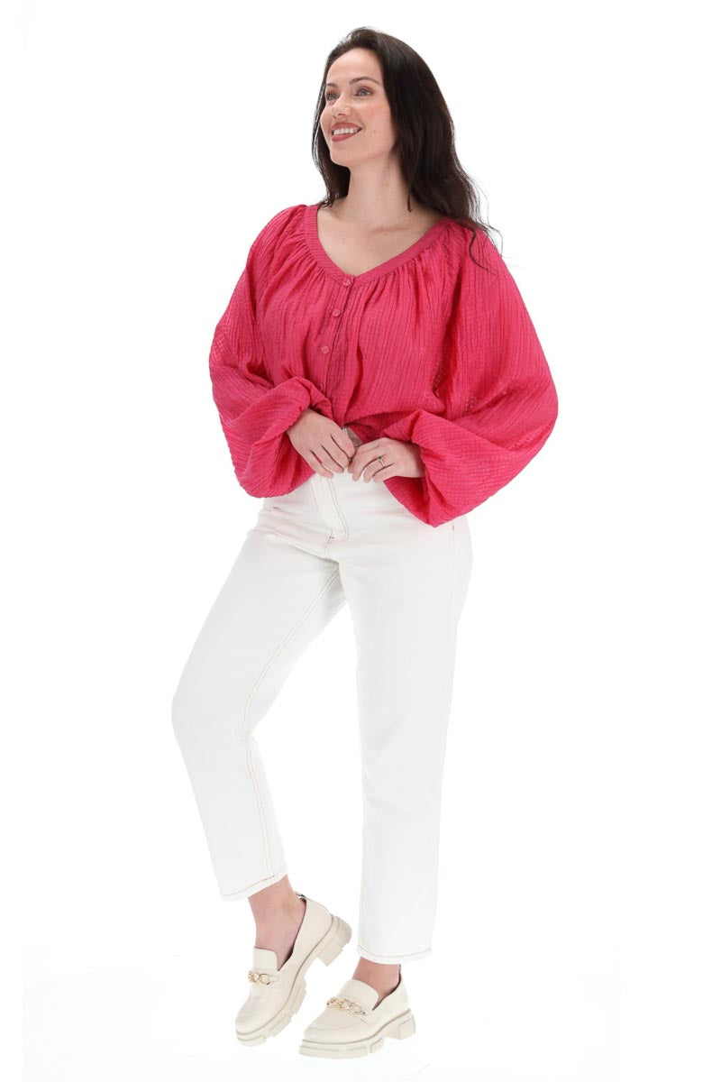 Milana Top Bright Pink