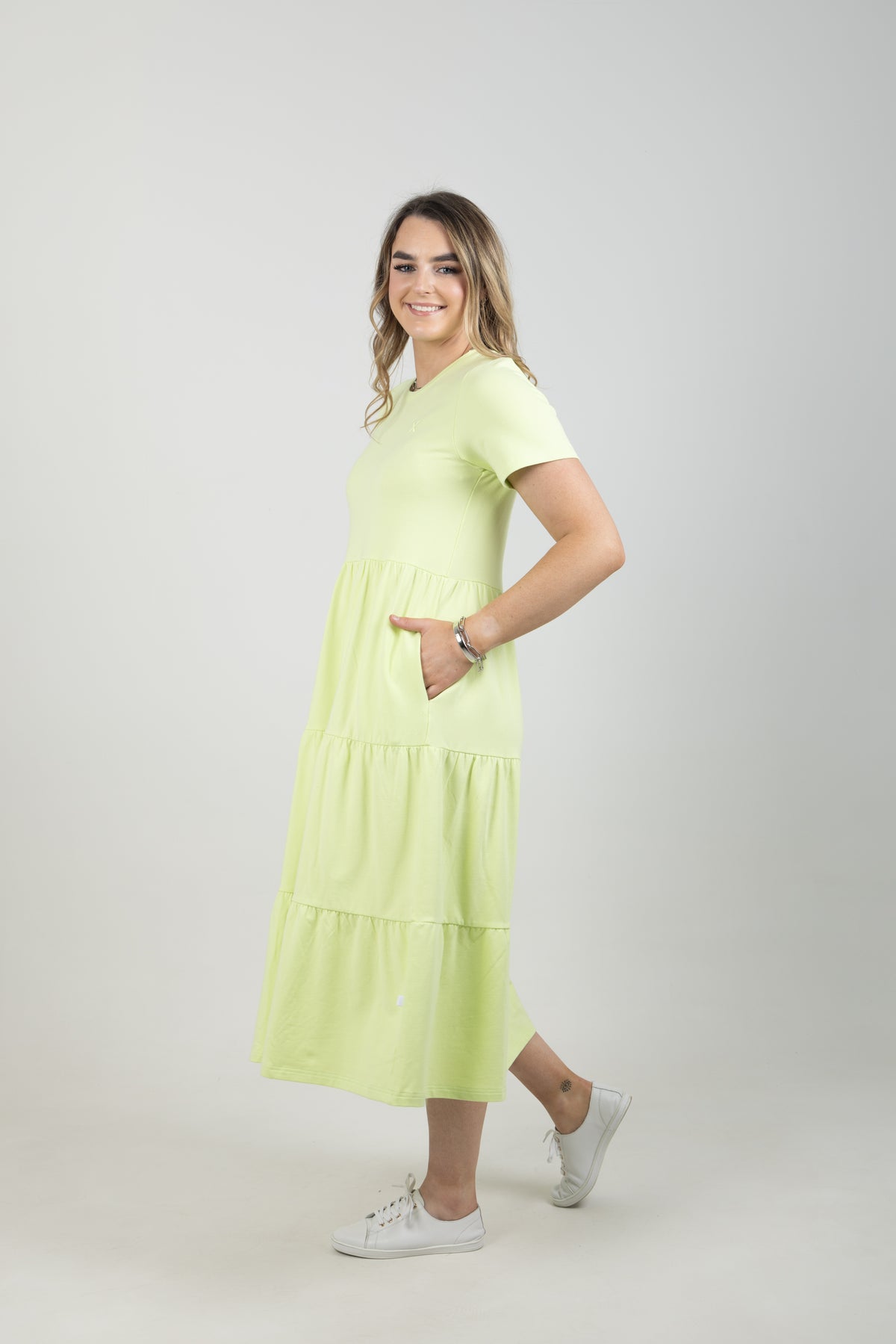 Kendall Dress Lime With Mini X