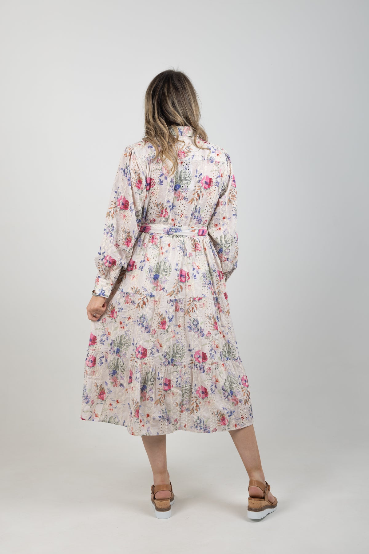 Flower Child Dress Floral Broderie