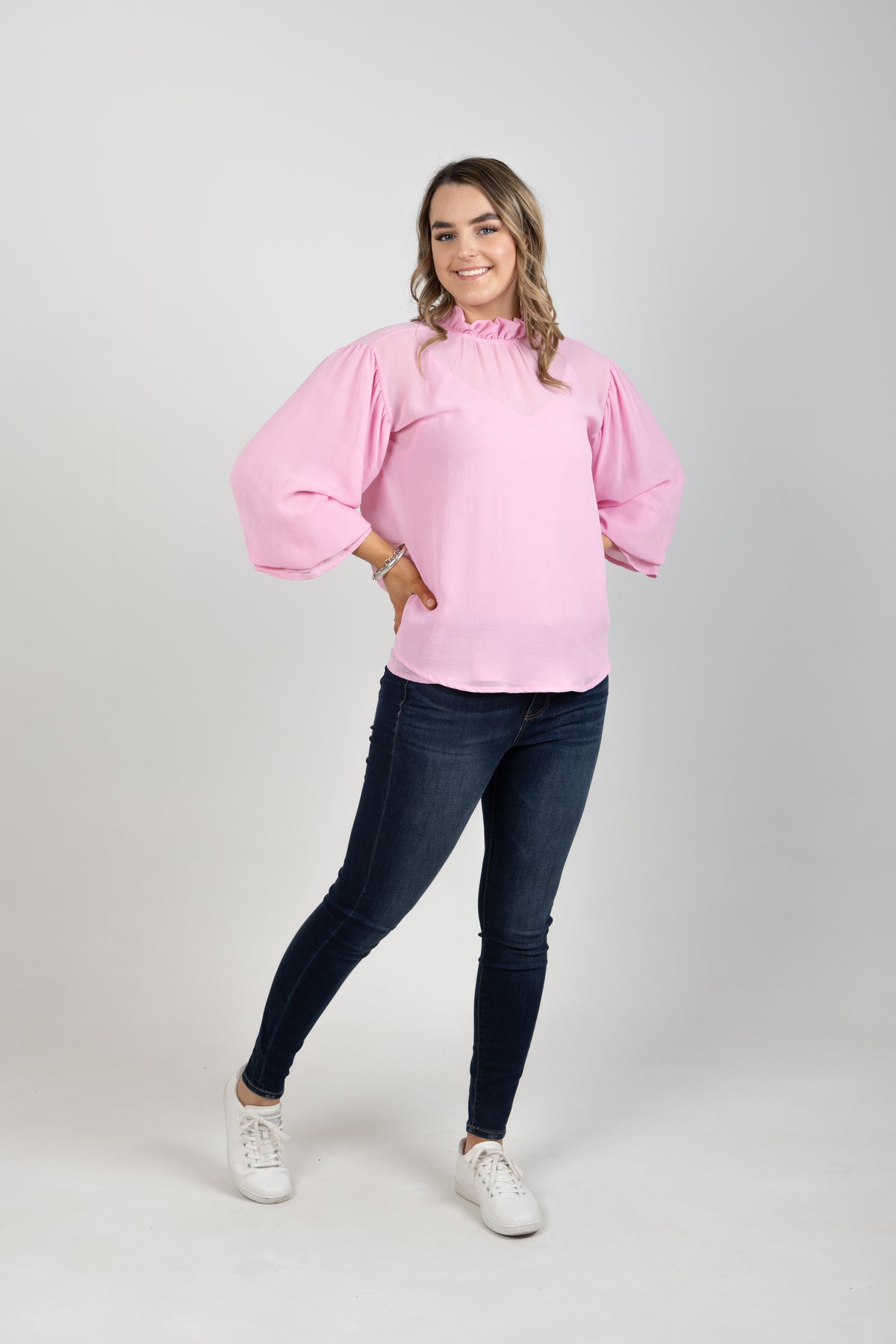 Sophia Top Candy Pink