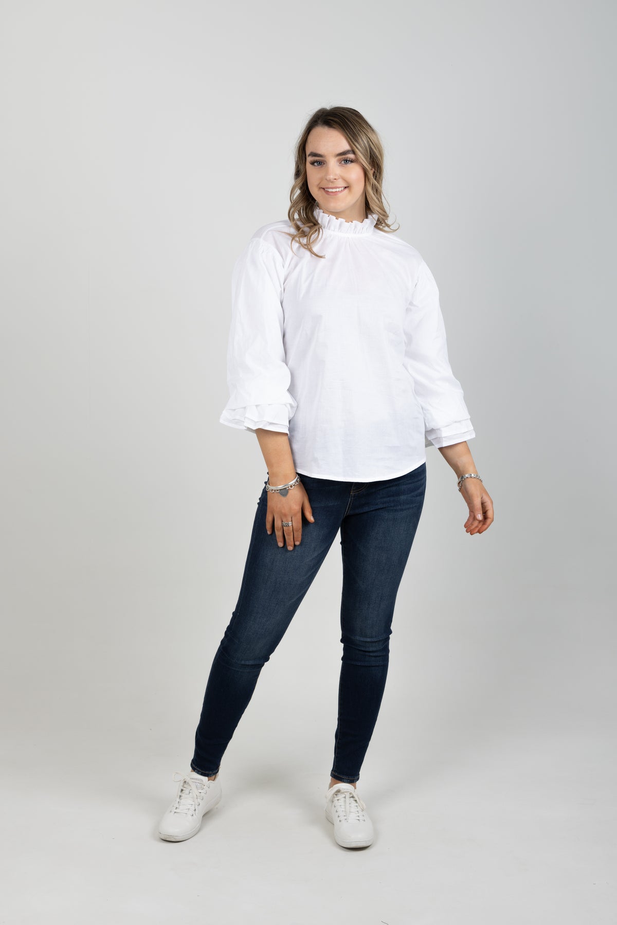 Sophia Top White