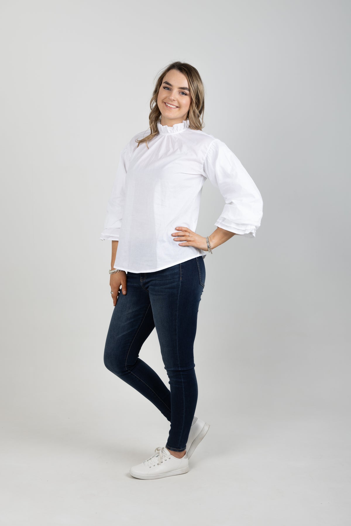 Sophia Top White