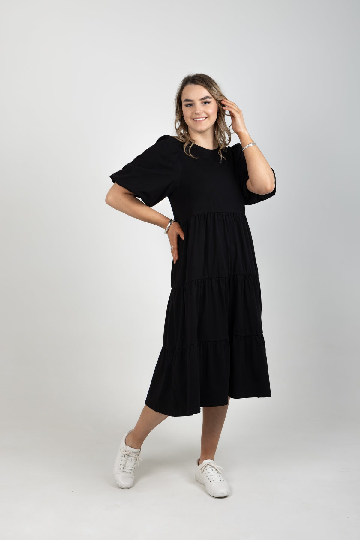 Kate Midi Dress Black