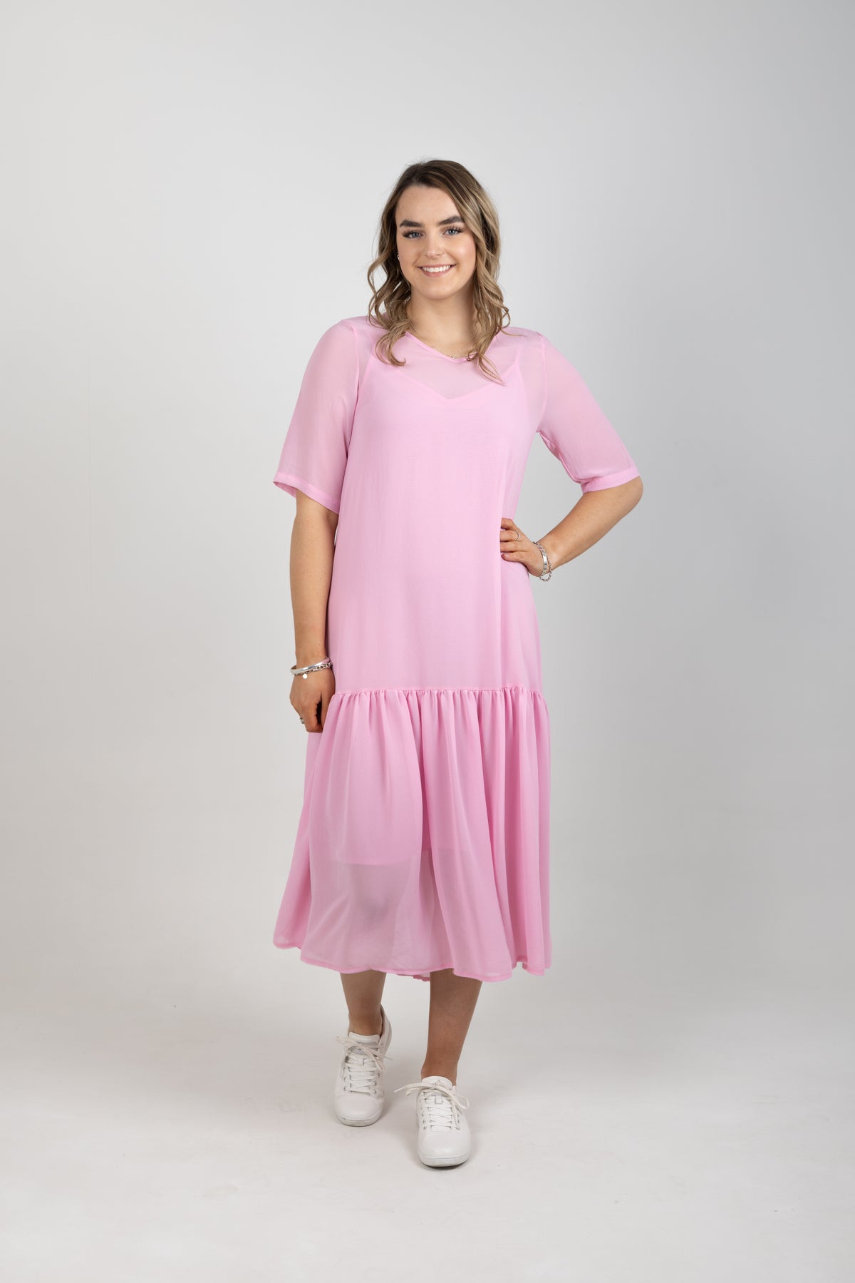 Dallas Dress Candy Pink