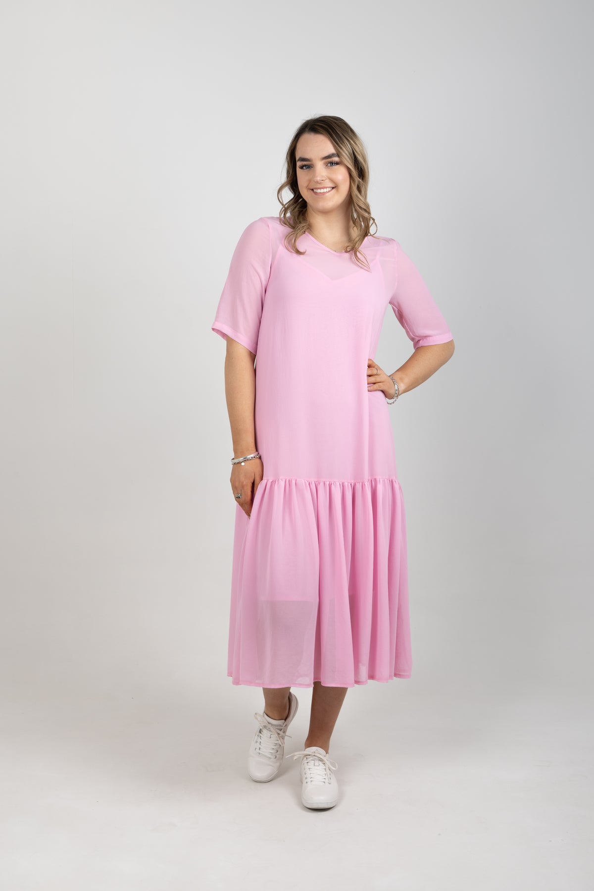 Dallas Dress Candy Pink