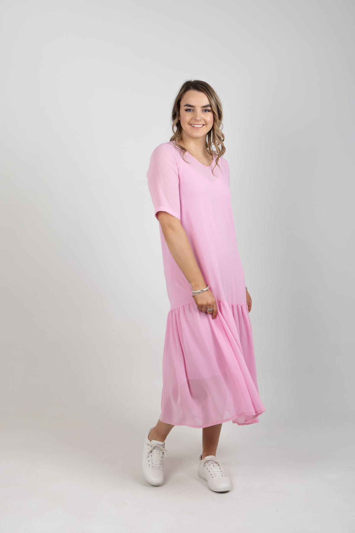 Dallas Dress Candy Pink