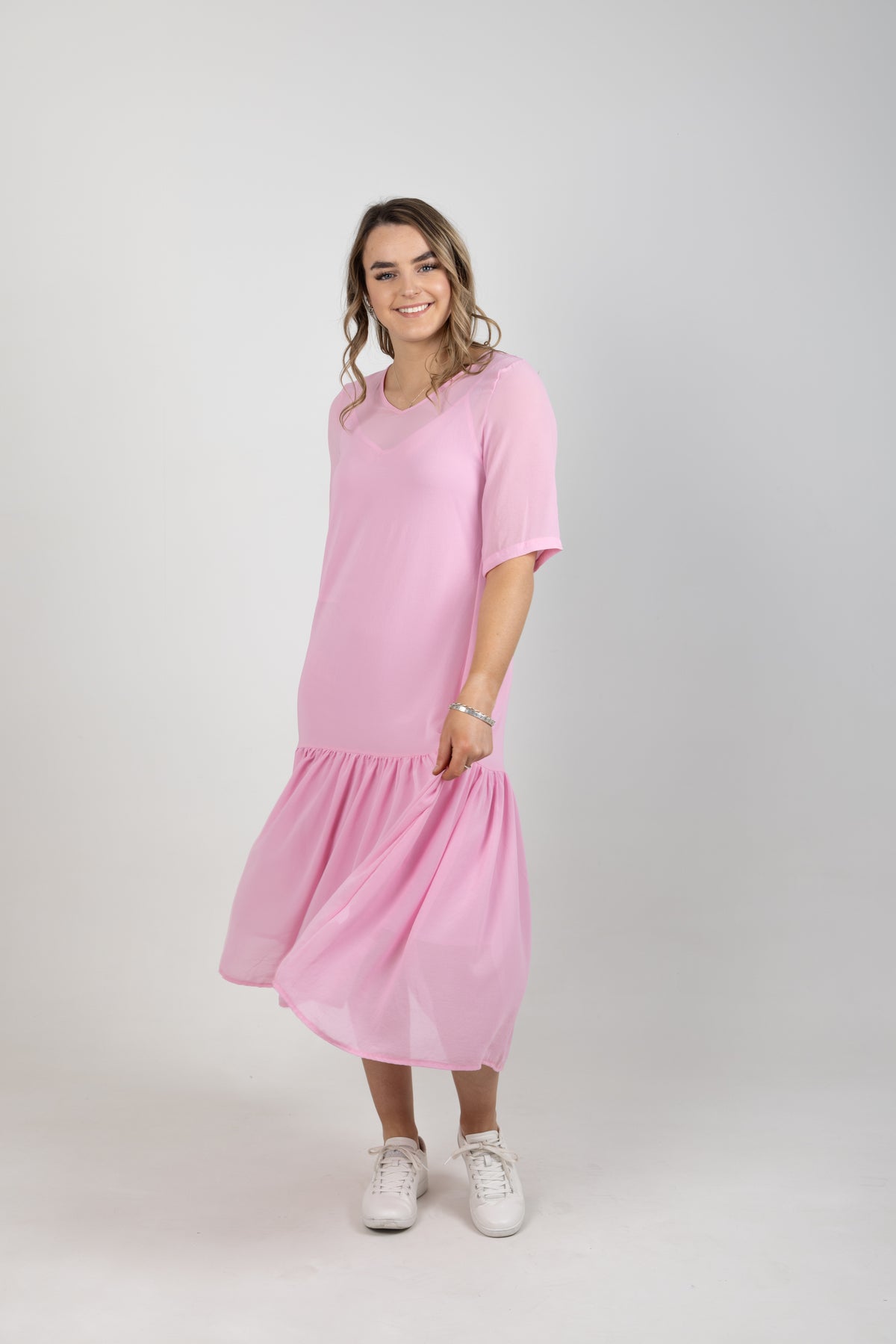 Dallas Dress Candy Pink