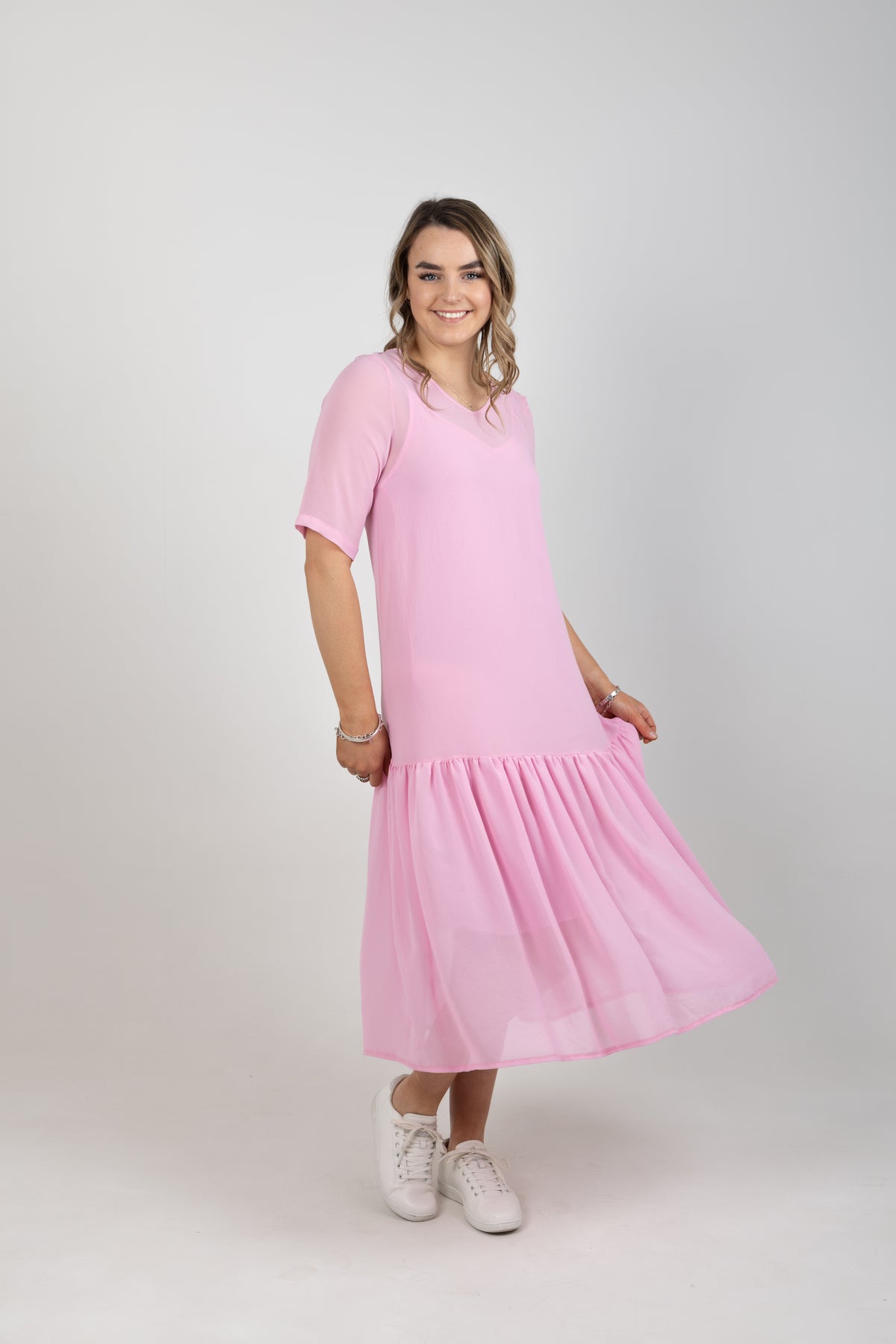 Dallas Dress Candy Pink