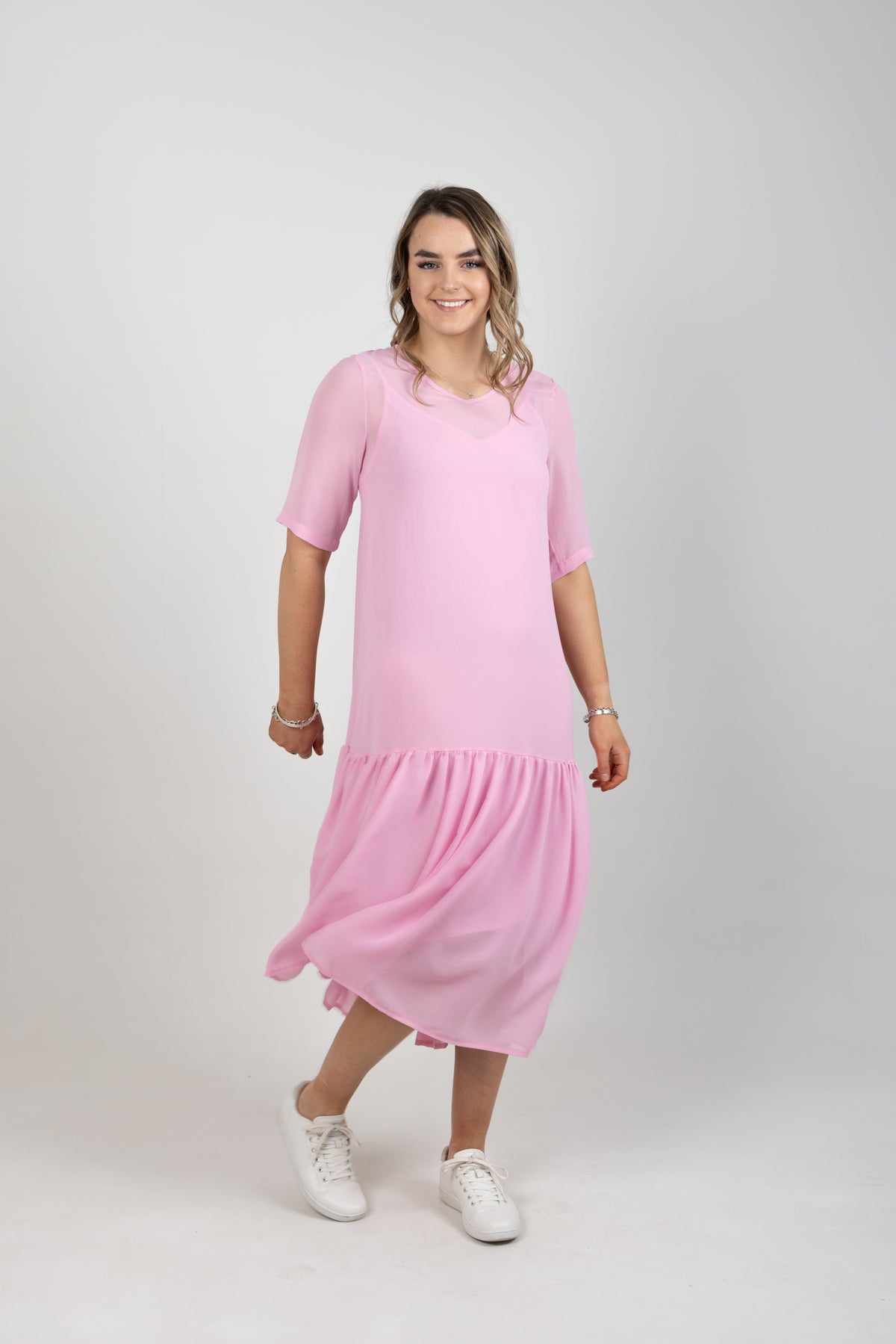 Dallas Dress Candy Pink