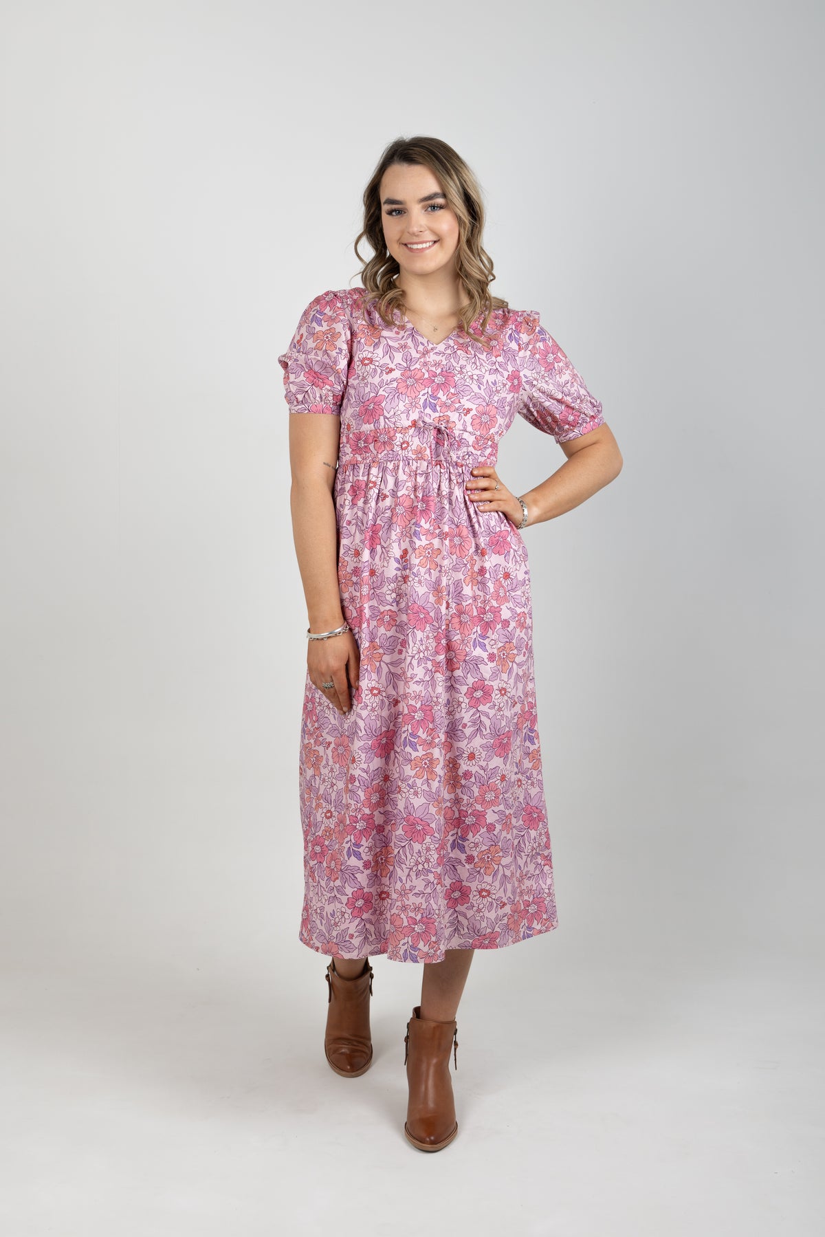 Lyrical Dress Retro Blush - EXCLUSIVE TO MINT