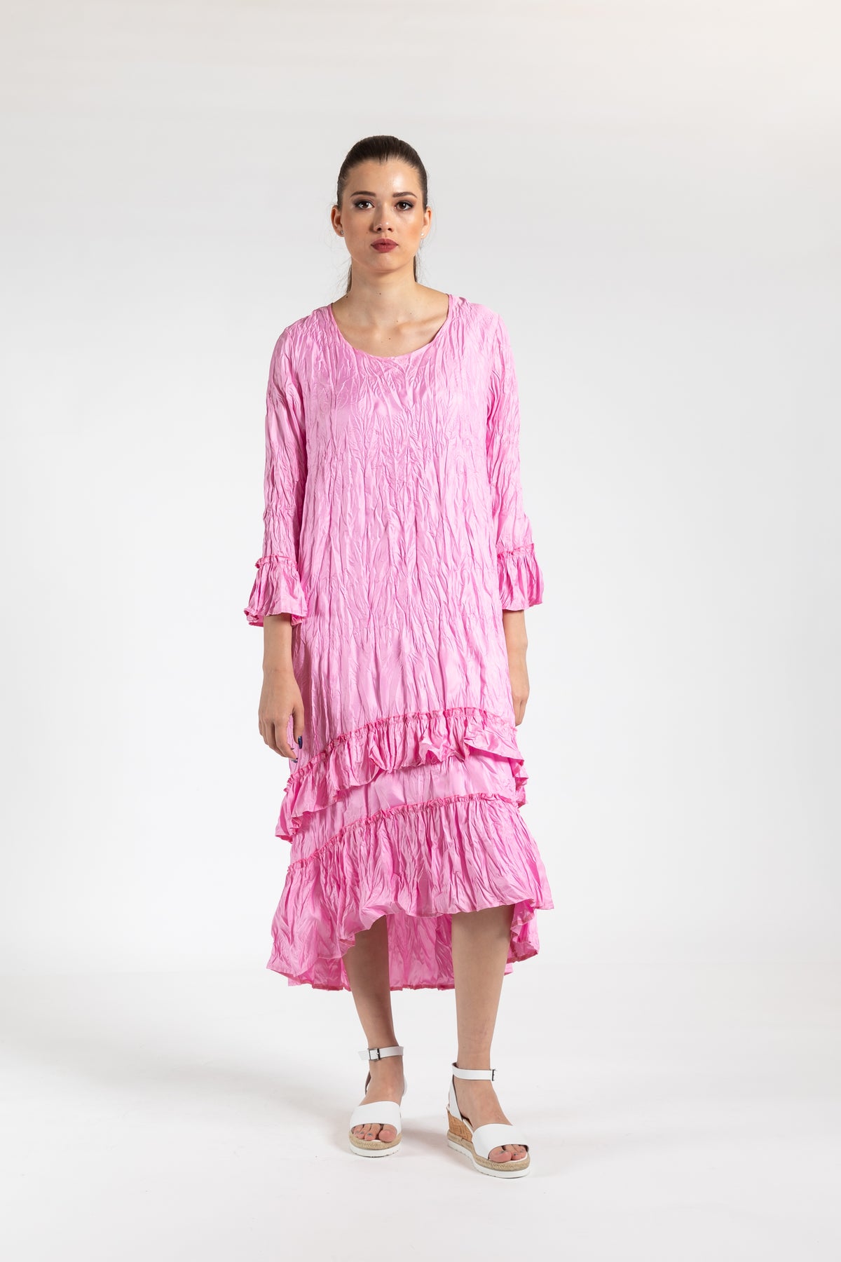 Fleur Dress Pink – Mint Boutique LTD - All Rights Reserved
