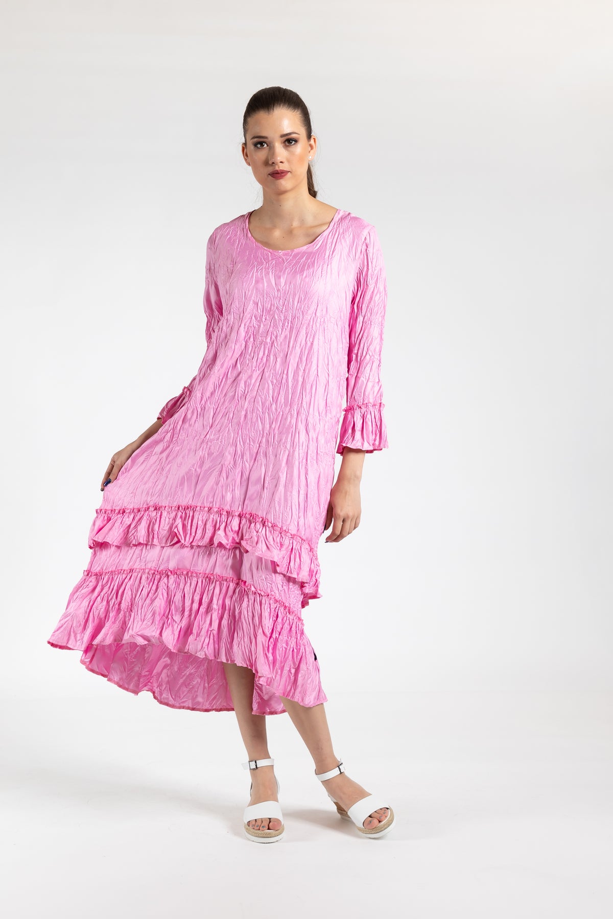 Fleur Dress Pink – Mint Boutique LTD - All Rights Reserved