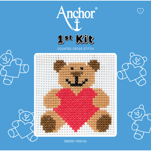 1st Cross Stitch Teddy