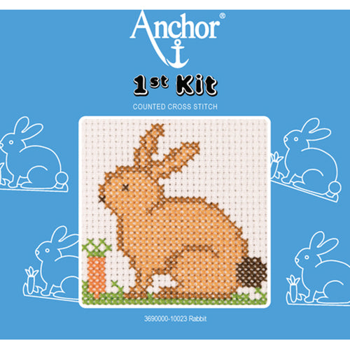 1st Cross Stitch Rabbit