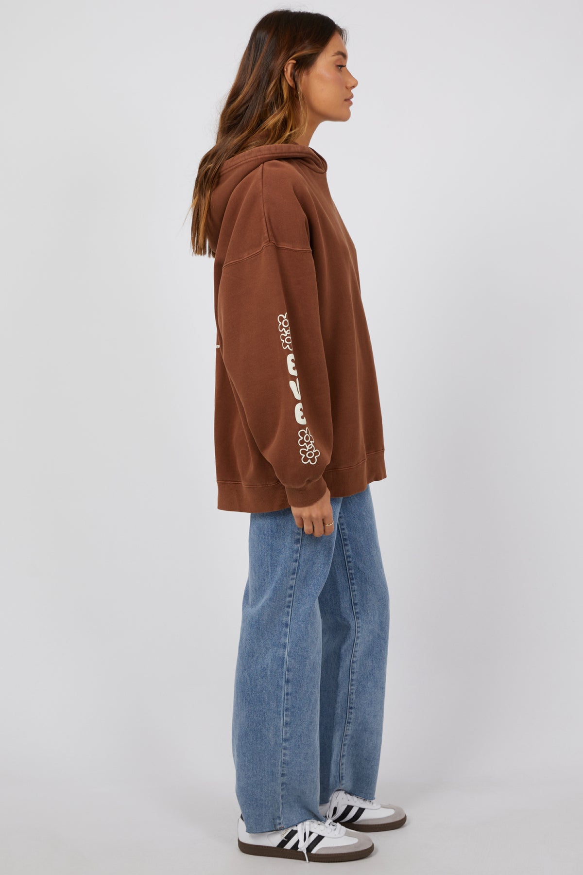 Santa Monica Hoodie Brown