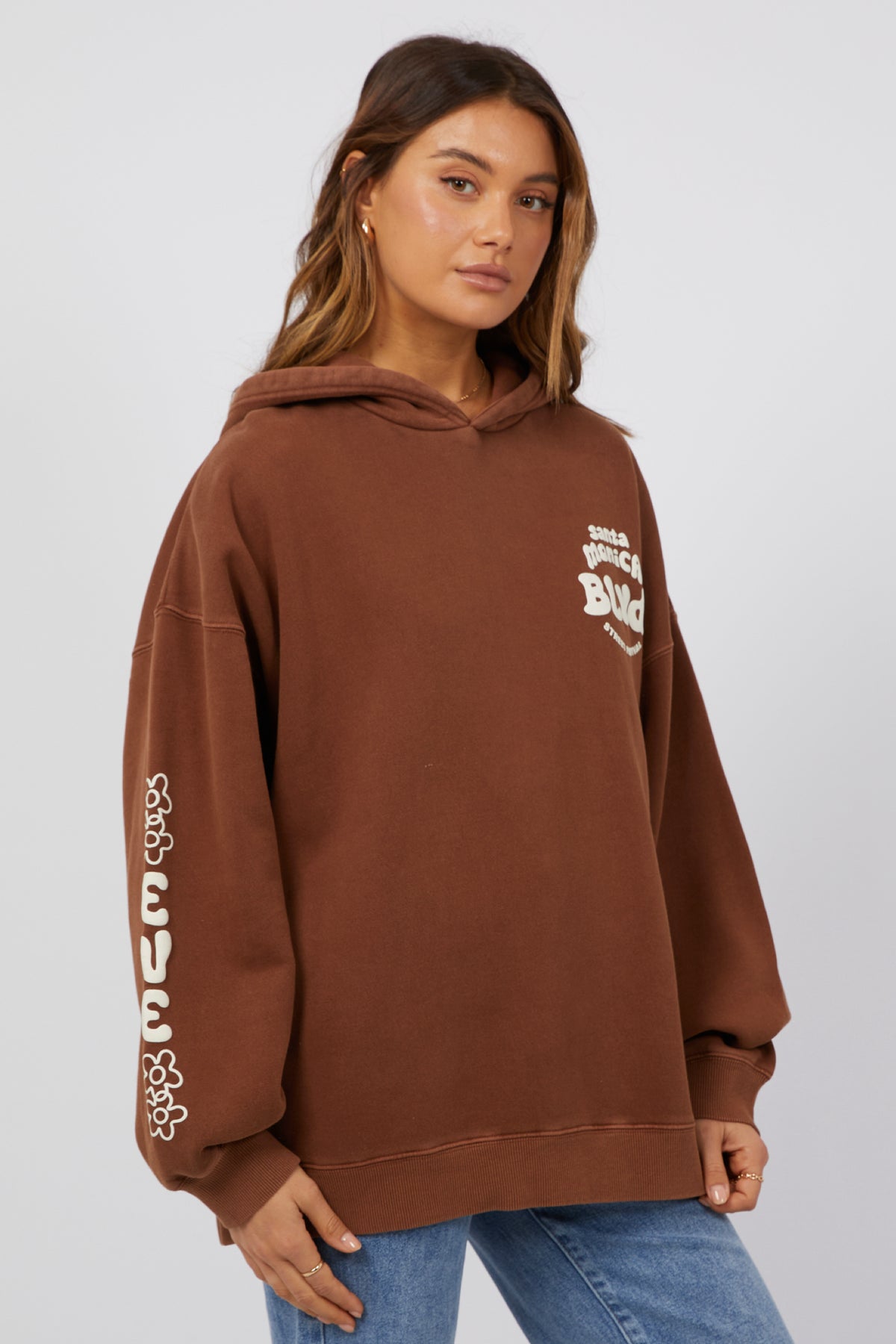 Santa Monica Hoodie Brown