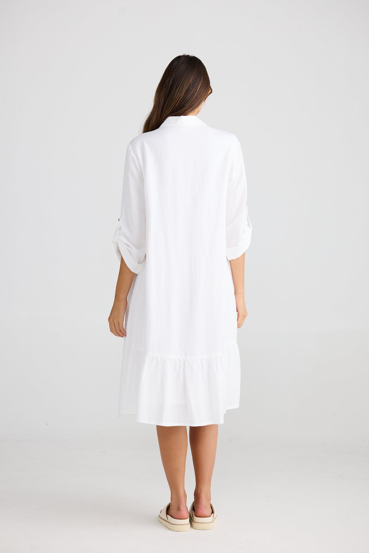 Havana Dress White