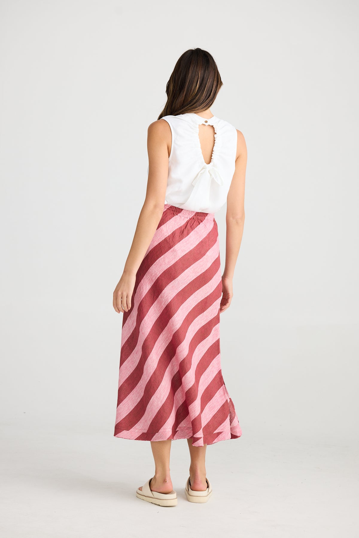 Sicily Skirt Porto Stripe